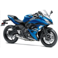 Motocykl 125 D4 niebieski